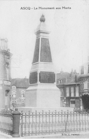 35 ascq - monument aux morts